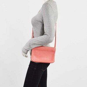 Celine Pink Leather Small Trio Crossbody Bag